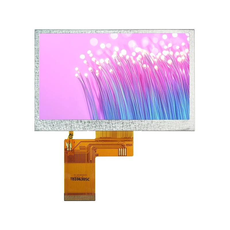 4.3 '450 cd/m²明るさtn tft LCDスクリーンモジュール